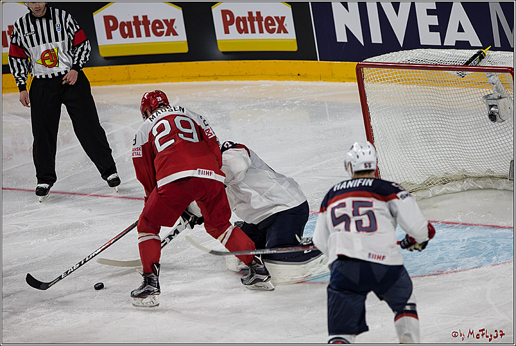 IIHF WM 2017, USA - Daenemark, 07.05.2017